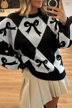Load image into Gallery viewer, PREORDER: Macy Bow sweater 11.10.25 OSYM
