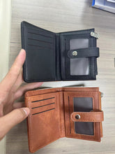 Load image into Gallery viewer, rts: Quilted or Checker Vegan Leather Wallets
