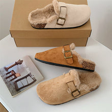 Load image into Gallery viewer, The Rachel Faux Fur Clogs
