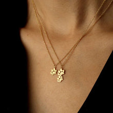 Load image into Gallery viewer, *Preorder: Custom Engraved Paw Print Necklace*
