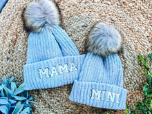 Load image into Gallery viewer, RTS: Mama and Mini Patch Beanies-

