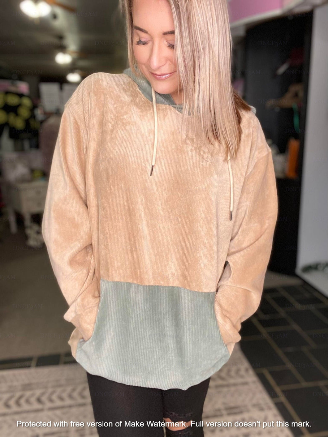 RTS: THE CHARLIZE CORDUROY HOODIE (FOREVER3AM BRANDED)-