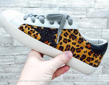 Load image into Gallery viewer, RTS: Adult Leopard Star Shoe
