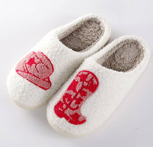 Load image into Gallery viewer, RTS: Fun Fuzzy and Fabulous Womens Slippers
