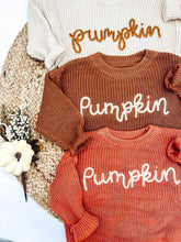 Load image into Gallery viewer, RTS: Pumpkin kids sweater
