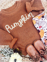 Load image into Gallery viewer, RTS: Pumpkin kids sweater
