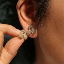 Load image into Gallery viewer, *Bold Initial Bubble Studs*- LETTERS L AND K
