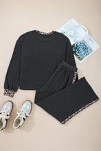 Load image into Gallery viewer, PREORDER: The Shannah Ribbed and Leopard Set (long sleeve) 9.15.25 OSYM
