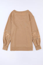 Load image into Gallery viewer, RTS: The Eden Waffle &amp; Lace Top

