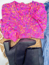Load image into Gallery viewer, RTS: Pink Confetti Sweater
