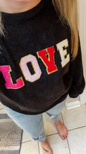 Load image into Gallery viewer, RTS: The Amor Corded &quot;LOVE&quot; Crewneck*

