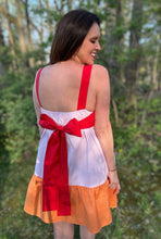 Load image into Gallery viewer, RTS: The Rowan Tiered Tie-Back Bow Dress
