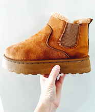 Load image into Gallery viewer, PREORDER: RERUN #2 The Vicki Suede Platform Booties 12.23.24 OSYM
