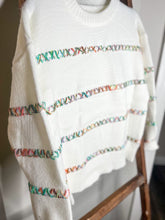Load image into Gallery viewer, RTS: X Rainbow Sweater-
