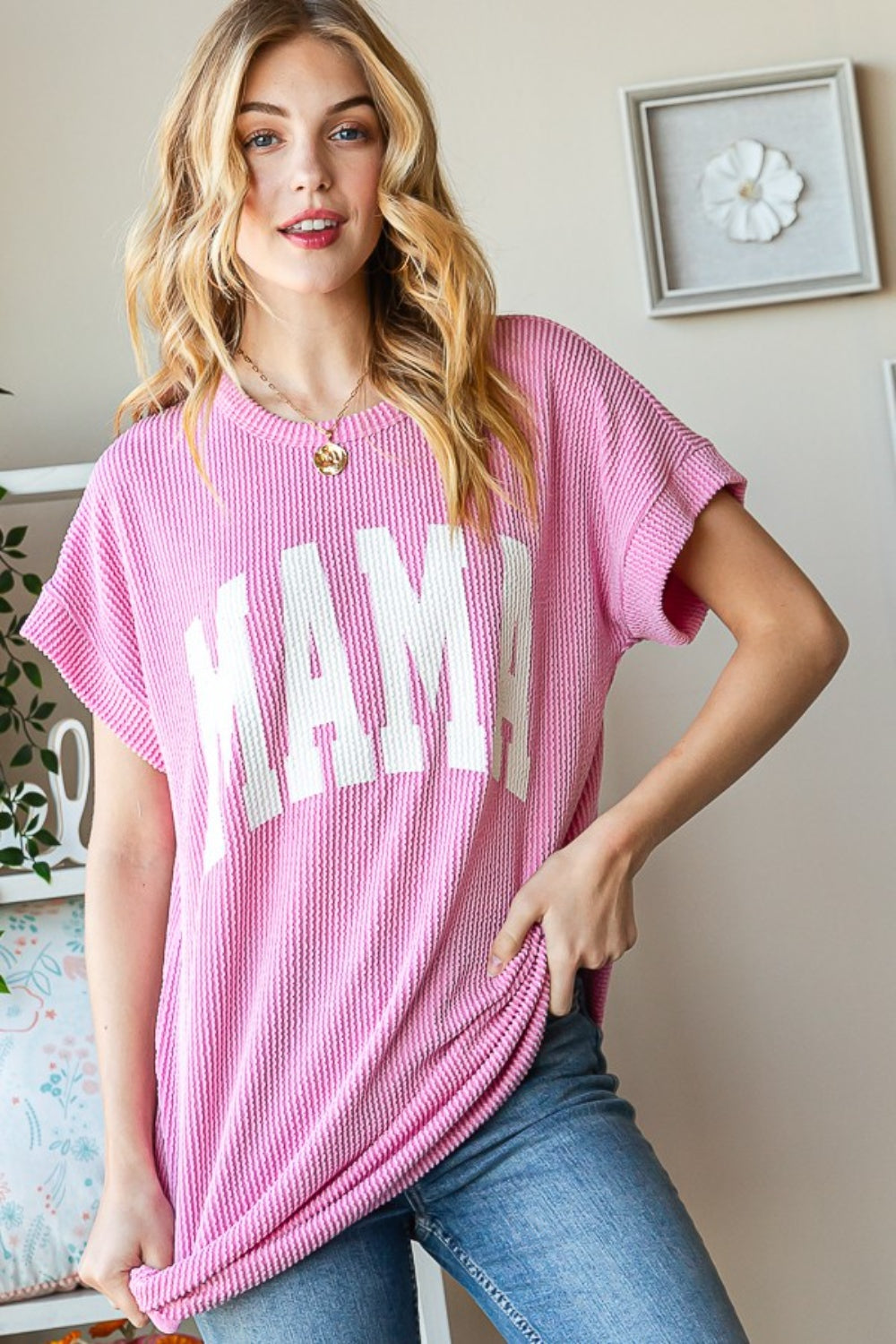 Letter Graphic Short Sleeve T-Shirt