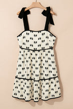Load image into Gallery viewer, RTS: Black and White Bow Dress
