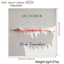 Load image into Gallery viewer, *Preorder: Birthstone Bliss Crystal Bracelet*
