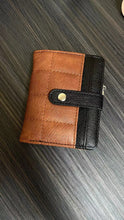 Load image into Gallery viewer, rts: Quilted or Checker Vegan Leather Wallets
