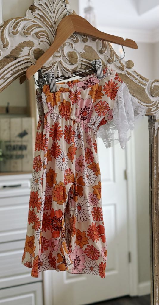 RTS Retro Lace one sleeve Jumper-