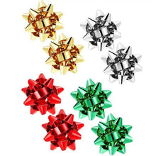 Load image into Gallery viewer, Christmas Metal Bow Stud Earrings
