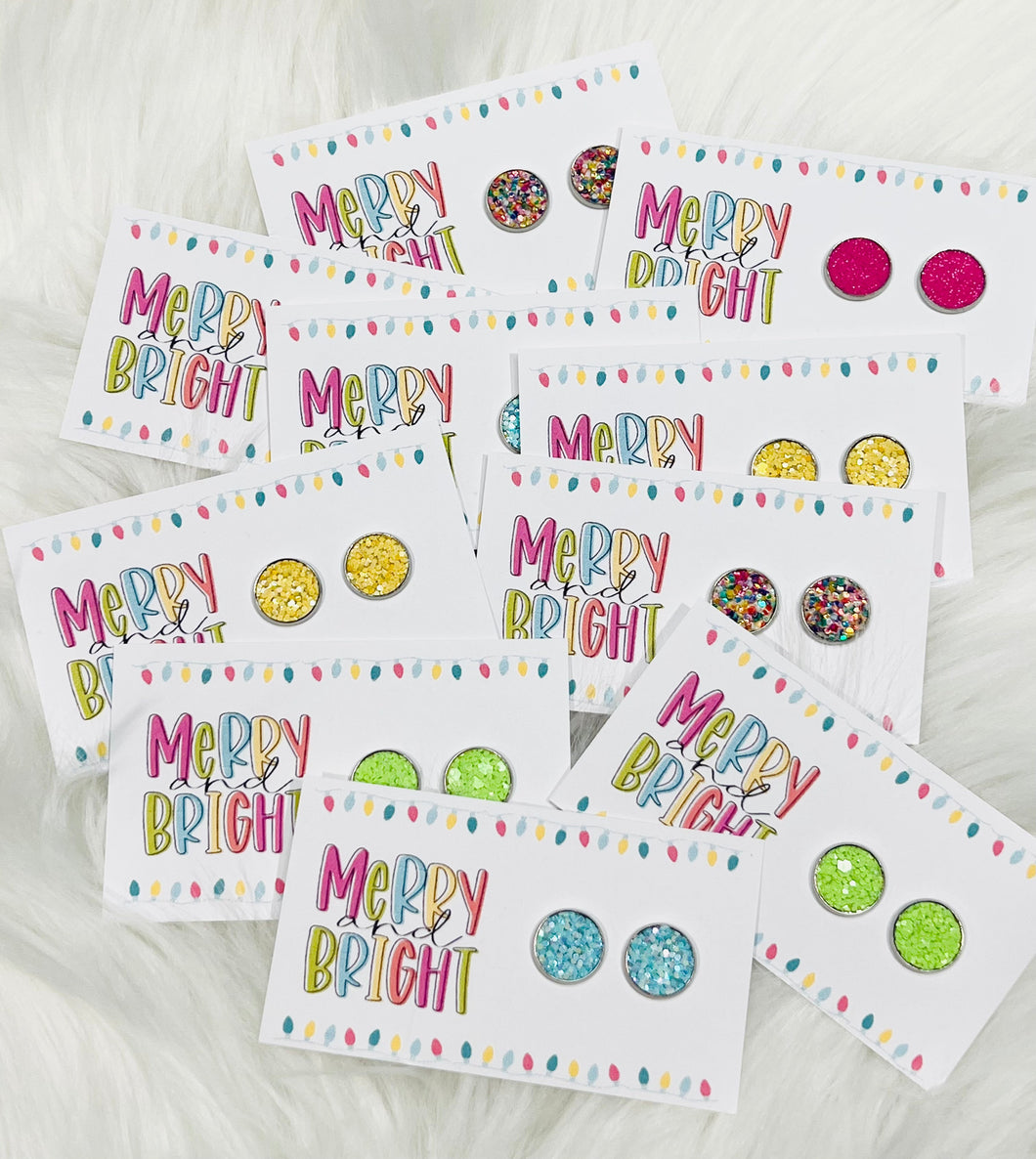 Merry and Bright Studs Pack