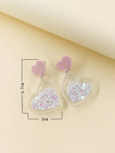 Load image into Gallery viewer, *RTS* Glitter Confetti Drop Studs

