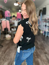 Load image into Gallery viewer, PREORDER: The Bianca Bow Sweater Top 3.17.25 OSYM
