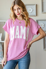 Load image into Gallery viewer, Letter Graphic Short Sleeve T-Shirt
