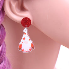 Load image into Gallery viewer, *RTS* Acrylic Gnome Earrings
