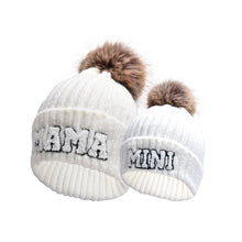 Load image into Gallery viewer, RTS: Mama and Mini Patch Beanies-
