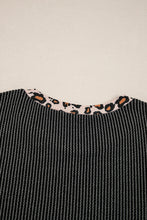 Load image into Gallery viewer, PREORDER: The Shannah Ribbed and Leopard Set (long sleeve) 9.15.25 OSYM
