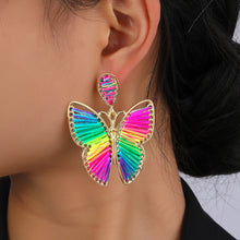 Load image into Gallery viewer, *RTS* Spring Butterfly Drop Studs
