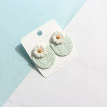 Load image into Gallery viewer, *RTS* Daisy Pastel Drop Studs
