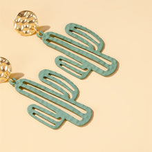 Load image into Gallery viewer, *RTS Spring Cactus Earrings*
