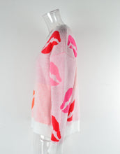 Load image into Gallery viewer, RTS: The Colorful Kisses Sweater-
