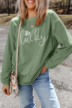 Load image into Gallery viewer, PREORDER: Rhinestone &quot;Lucky&quot; Crew 1.27.25 osym
