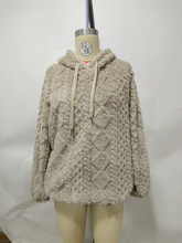 Load image into Gallery viewer, The Chloe Cozy Teddy Bear Fleece Hoodie
