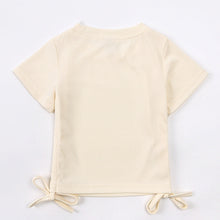Load image into Gallery viewer, RTS: The Penny Side Scrunch and Tie Tee and Bell Set
