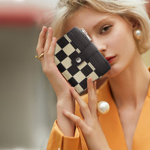 Load image into Gallery viewer, rts: Quilted or Checker Vegan Leather Wallets

