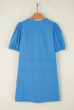 Load image into Gallery viewer, Pocketed V-Neck Short Sleeve Dress
