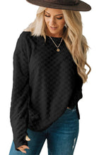 Load image into Gallery viewer, The Hope Checker Knit Sweater
