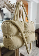 Load image into Gallery viewer, RTS: The Blake Quilted Grid Puffer Tote-
