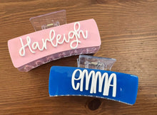 Load image into Gallery viewer, PREORDER: RERUN Custom Mascot/Name Hair Clips 9.15.25 - ORDER SEPERATE
