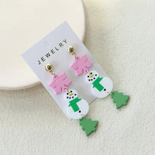 Load image into Gallery viewer, Christmas Drop Studs
