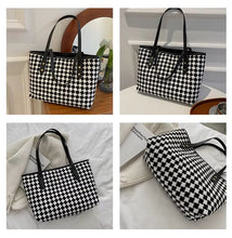 Load image into Gallery viewer, Weaved Checker Totes
