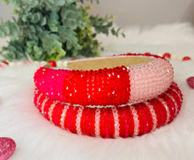 Load image into Gallery viewer, *RTS* Valentines Beaded Headbands
