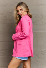 Load image into Gallery viewer, Sunshine &amp; Smiles Solid Open Front Blazer Sample
