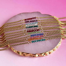 Load image into Gallery viewer, *Birth Stone Crystal Bracelets*- JULY
