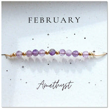 Load image into Gallery viewer, *Preorder: Birthstone Bliss Crystal Bracelet*
