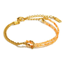 Load image into Gallery viewer, Preorder: Gemstone Rope Chain Bracelets
